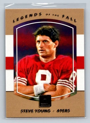 2017 Donruss #3 Steve Young Legends of the Fall San Francisco 49ers - Image 1 of 2
