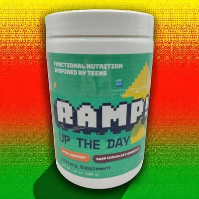 RAMP! Batido Brownie de Chocolate Oscuro Up The Day Edades 10+ 14oz EXP 02/26 Foto 1 de 4