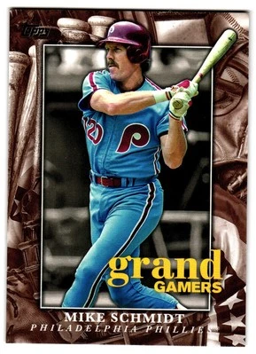 2024 Topps #GOG-5 Mike Schmidt Grand Gamers - Image 1 of 2