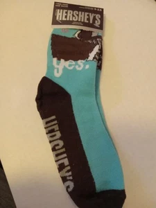 HERSHEY'S CHOCOLATE BAR KIDS SOCKS SIZE 9-3.5 - Picture 1 of 2