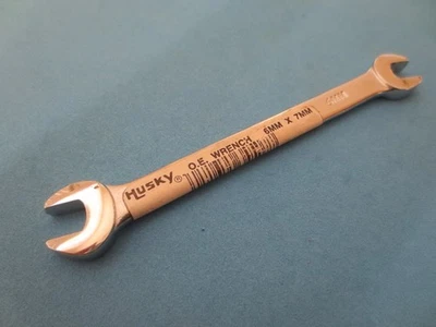 Husky 6mm y 7mm, Llave Doble Extremo Abierto ★ ★ Hecha en EE. UU. ★ ★ Foto 1 de 4