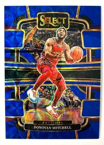 2023-24 Panini Select Donovan Mitchell BLUE Scope Prizm Card SP #/249 Cavaliers! - Picture 1 of 3