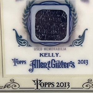 2013 Topps Allen & Ginter Framed Mini Relics #NBR-BK Brian Kelly LSU NOTRE DAME