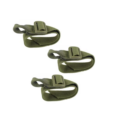 Buttstock Sling Mount Strap Loop Adapter Webbing Rifle Shotgun Attachment 3 Pcs - Image 1 of 4