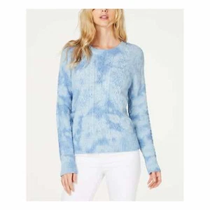 INC NEW Women's Knit Long Sleeve Cotton Chunky Cable-Knit Sweater Inkberry - Picture 1 of 2