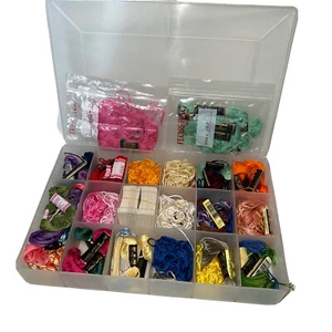DMC Embroidery Floss Friendship Bracelet Thread Storage Box Organizer Tabs - Picture 1 of 19