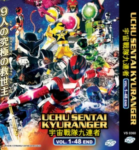 UCHU SENTAI KYURANGER COMPLETE SERIES VOL.1-48 END DVD ENGLISH SUB - Imagen 1 de 3