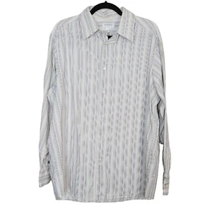 Concepts by Claiborne XL Men's Button Down Shirt Business Casual 100% Cotton EUC - Picture 1 of 12
