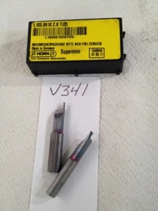 2 NEUE PH HORN L105.0610.2.8 MINI HARTMETALL NUTSTANGEN. Erhaltung: TI25 (V341) - Bild 1 von 1