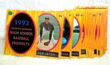 1992 LITTLE SUN CENTRAL HIGH SCHOOL SET OF 30-DEREK JETER#2 RC HOF GOAT 