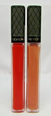 Revlon Colorburst Lipgloss 022 Sunset Peach & 046 Sizzle .20 fl oz/5.9 ml 2 Pack - Image 1 of 4