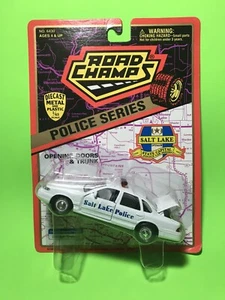 1996 ROAD CHAMPS POLICE SERIES SALT LAKE UTAH 1/43 DIECAST POLICE CAR - Picture 1 of 2