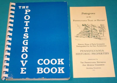 1960 The Pottstown Historical Society Cookbook Pottstown,  Pennsylvania - Image 1 of 4