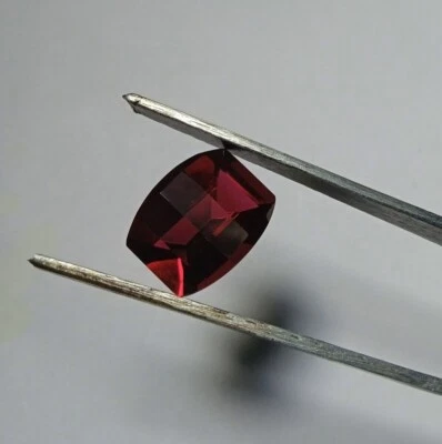 Red Ruby Fancy Shape 13.50X10.80X07.60MM Pixel Step Cut For Ring & jewelry Makin - Image 1 of 4