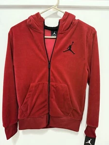 Nike Air Jordan Small Logo Red Jacket Kids Size M (NEW without tags) - Picture 1 of 2