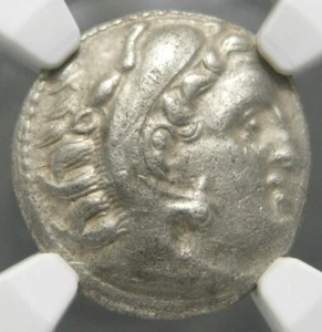 Alejandro III, el Grande (336-323 aC) dracma AR, certificado NGC Ch VF - Imagen 1 de 8