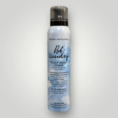 Pre-champú mousse espuma restablecimiento cuero cabelludo Bumble and bumble Sunday 3,5 oz nuevo Foto 1 de 2