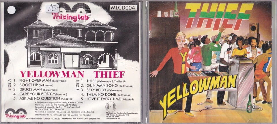 Yellowman – Thief CD Mixing Lab - Bild 1 von 1