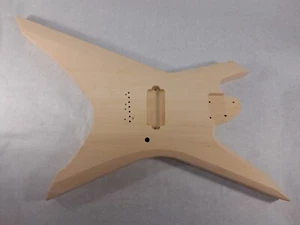 Cuerpo de guitarra UV Xiphos RG sin terminar - 7 cuerdas - Se adapta a cuellos Ibanez RG - Hipshot - - Imagen 1 de 8