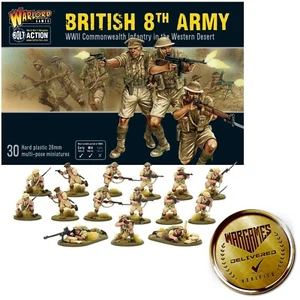 Warlord Games Bolt Action Miniatures: British 8th Army Starter Set Great Britain - Picture 1 of 7