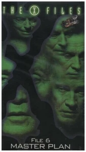 VHS David Duchovny / Gillian Anderson The X Files: File 6 Master Plan ITALIAN - Imagen 1 de 1