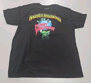 2000's Planet Hollywood Haunted Hollywood Graphic T Shirt Size XL - Picture 1 of 5