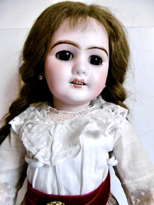 POUPÉE ANCIENNE SUPERBE SFBJ PREMIÈRE ÉPOQUE "DÉPOSÉ SFBJ 9"- hauteur 58 cm - Imagen 1 de 24