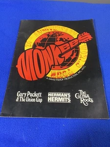 Monkees 20th Anniversary World Tour Program 1986 Hermans Hermits Concert Booklet - Picture 1 of 11