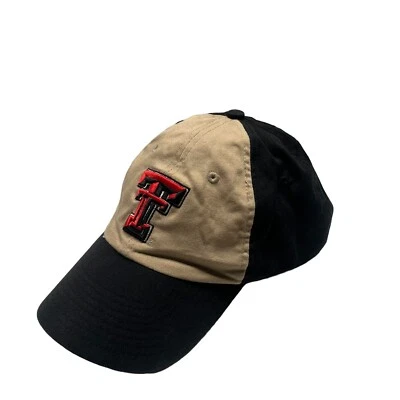 Texas Tech Red Raiders Nike Stretch Fit Hat Medium Black Tan H3 - Image 1 of 4