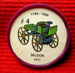 Jello / Hostess Car Coin #4 Seldon Famous Car Series 1769 1899 hblc2 - Picture 1 of 1