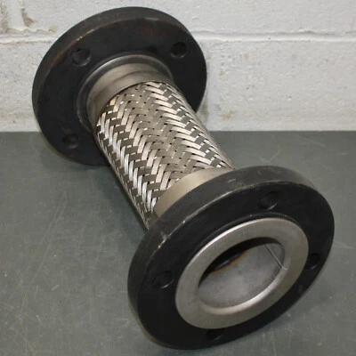 Manguera Master Flexible Metal Manguera GZ300FLXFL120, 3" x 12", Brida Flotante, 316 SS Foto 1 de 4