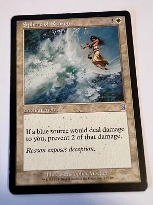 MTG Magic The Gathering Odyssey Sphere of Reason Uncommon LP - Image 1 of 2
