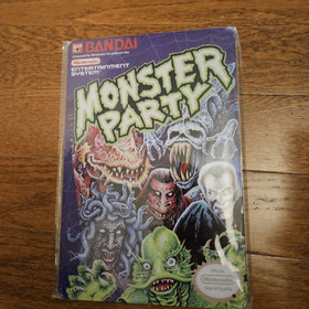Monster Party Nintendo NES Retro Video Game Metal Tin Sign 8x12 inches NEW