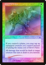 Sivvi's Valor FOIL Nemesis PLD White Rare MAGIC THE GATHERING CARD ABUGames