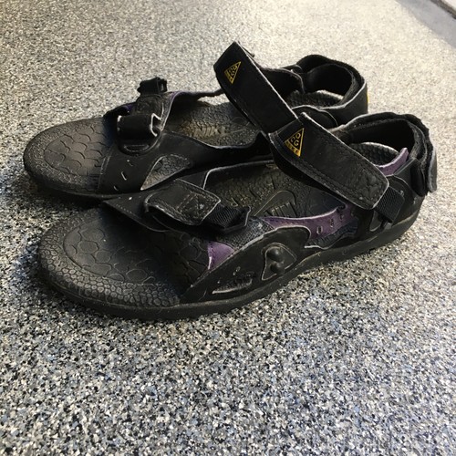 Sandali vintage Nike Air Deschutz ACG da uomo taglia 9 escursionismo trail camp sport acquatici anni 90