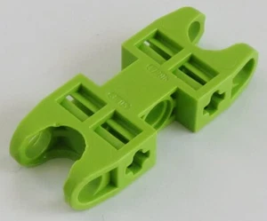LEGO Technic-Achs/Pin Verbinder 2 x 5 mit Kugelkopfaufnahme , lime # 47296 - Bild 1 von 1