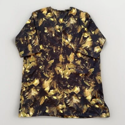 Bryn Walker Bingley Luna Print Tunic Dress Mini Vestido S Lagenlook Ajuste Relajado  Foto 1 de 4