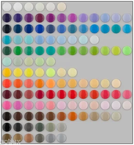 10 sets KAM Plastic Snaps: Size 20/T5-No Sew Plastic Snap Buttons DIY Crafts Sew - Picture 1 of 13