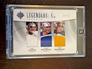 2009 Upper Deck Ultimate Collection - Ultimate Generations Six Jerseys Troy Aikm - Picture 1 of 1