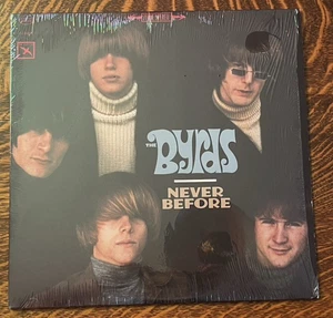 12" LP~ THE BYRDS~ 1987~ NEVER BEFORE~ IN SHRINK - Picture 1 of 10