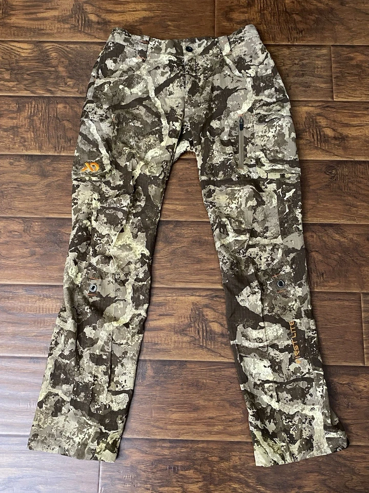 First Lite Obsidian Mens Hunting Camo Cargo Stretch Pants Size M - Image 1 of 4