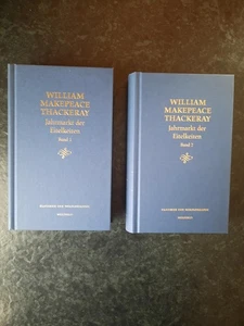 William Makepeace Thackeray:  Jahrmarkt der Eitelkeiten. Band 1 & 2 (gebunden). - Bild 1 von 8