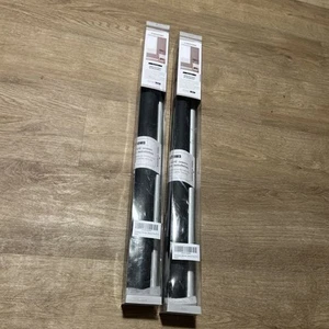2 ChrisDowa Tende a Rullo Oscuranti Senza Fili per Finestre 22" L x 72" H, Nero - Foto 1 di 8