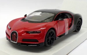 Maisto 1/24 Scale Model Car 31524 - Bugatti Chiron Sport - Red/Black - Picture 1 of 4
