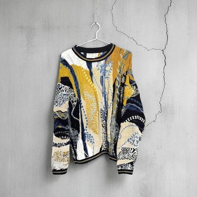Coogi Australia Colored knit B.I.G Notorius sweaters size M very rare - Image 1 of 4