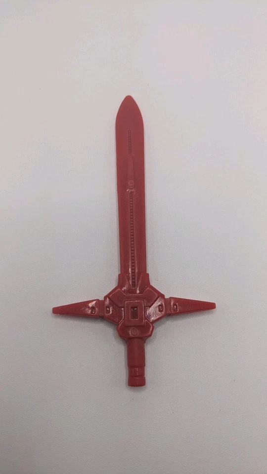 2014 Transformers Age of Extinction Grimlock Evolution 2 Set 1984 Red Sword Part - Image 1 of 4