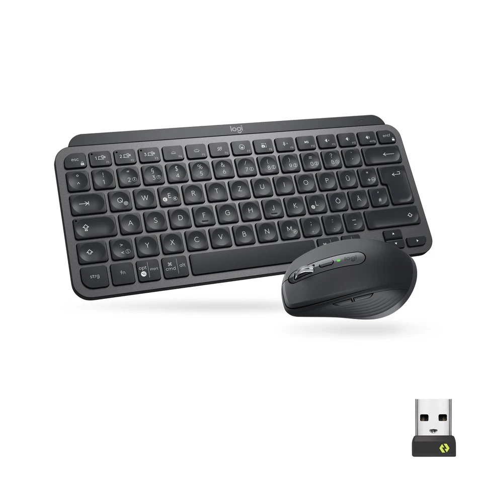 Logitech Wireless Keyboard Mouse MX Keys Mini Combo graphite 920-011054 (5099206