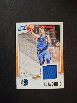2019 Panini Father's Day Luka Doncic Jersey 16/99 - Image 1 of 4