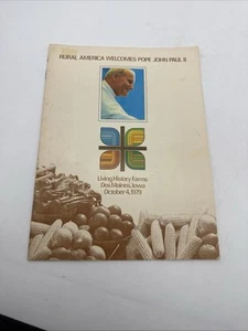 Rural America Welcomes Pope John Paul II, Living History Farms Des Moines 1979  - Picture 1 of 21