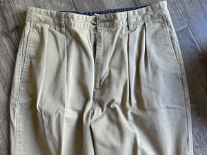 Men’s Tommy Hilfiger Khakis Size 34x34 100% Cotton - Picture 1 of 6